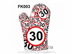 FK003 Főzőkesztyű 30-karikás